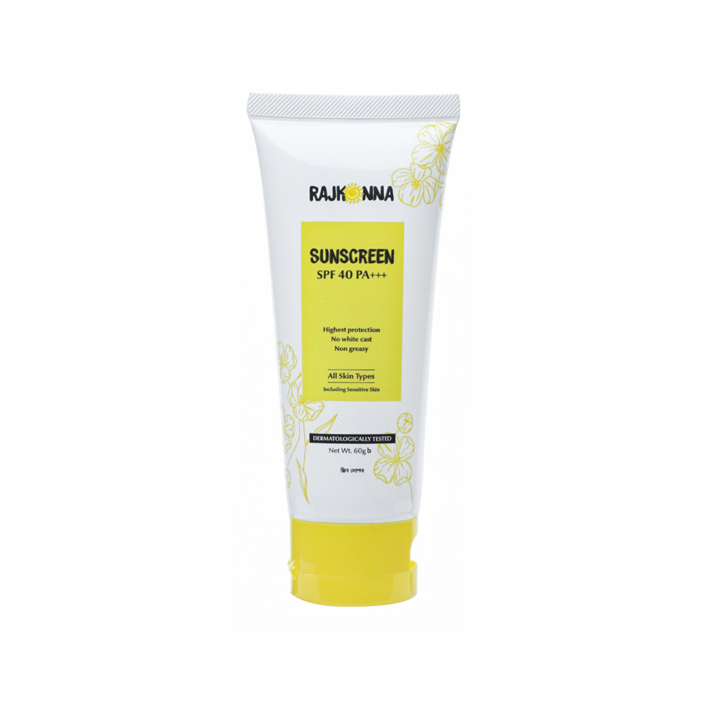 Rajkonna Sunscreen SPF 40 PA+++ (60 gm)